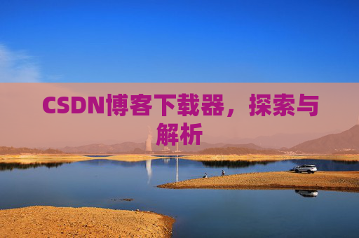 CSDN博客下载器，探索与解析